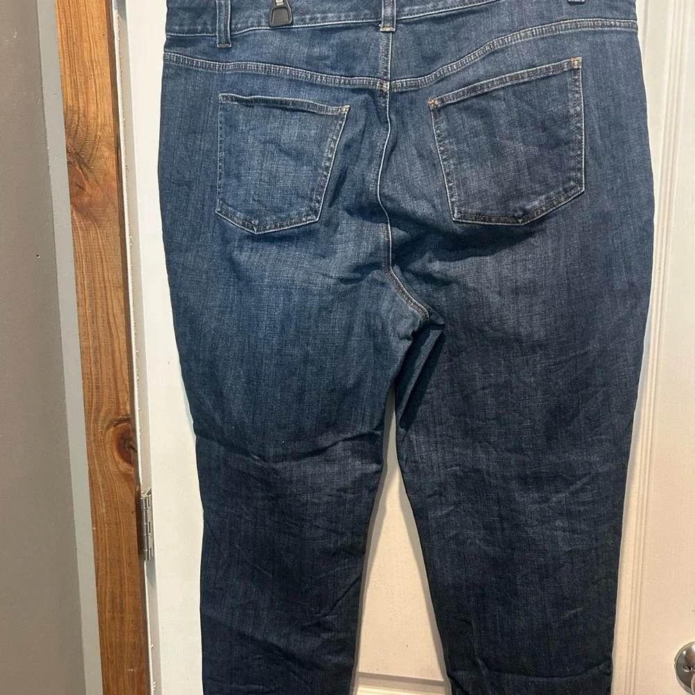 Talbots Dark Blue Denim Jeans - Picture 4 of 4